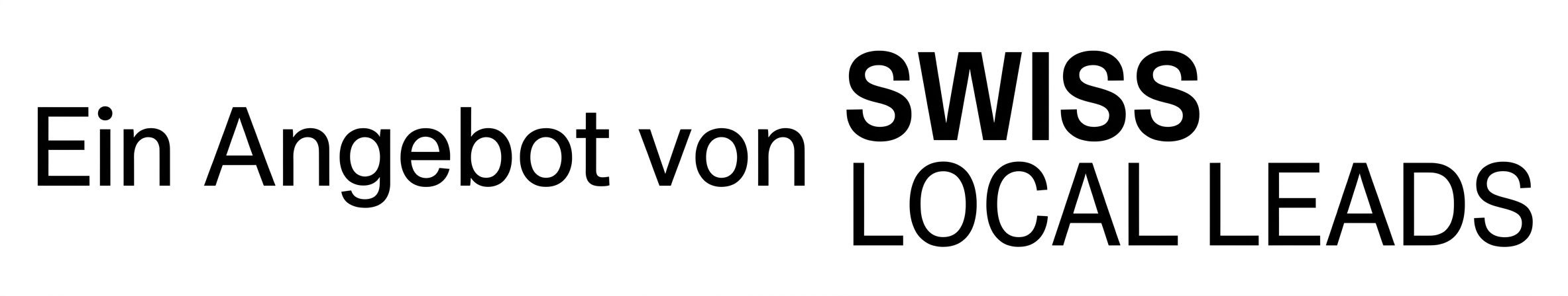 Swiss Local Leads Angebot